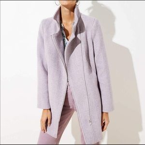 LOFT Herringbone Moto Coat